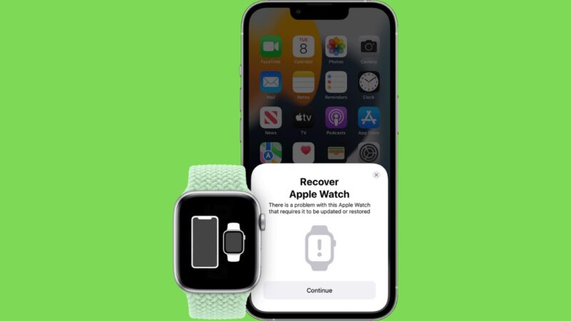 Cant Restore Apple Watch Using iPhone Try These Fixes