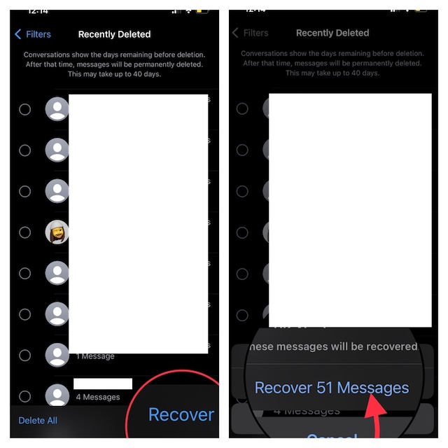 Recover All Messages on iPhone and iPad