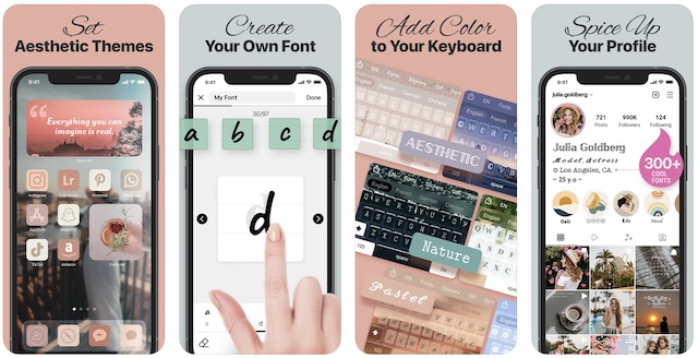 Fonts Art: Keyboard for iPhone