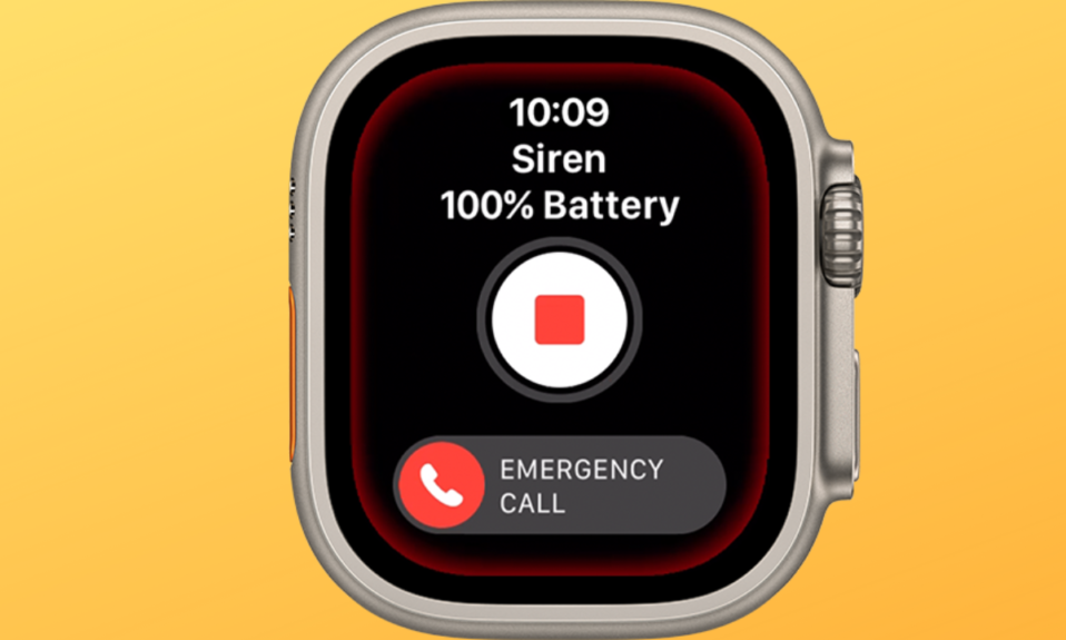 How to Activate Cancel and Disable Siren on Apple Watch Ultra