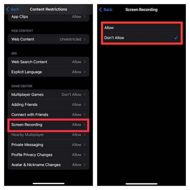 Use Screen Time to Permanently Disable on iPhone and iPad