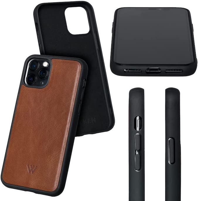 Wilken iPhone 14 Pro Max Leather Wallet Case