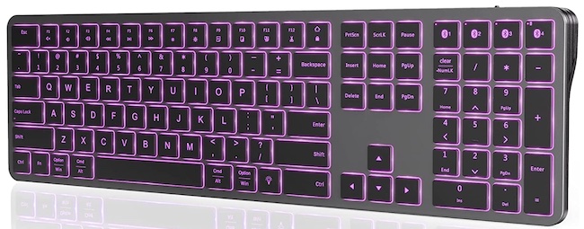 seenda Backlit Bluetooth Keyboard