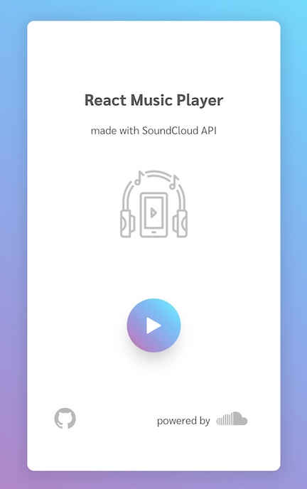 React Music Player