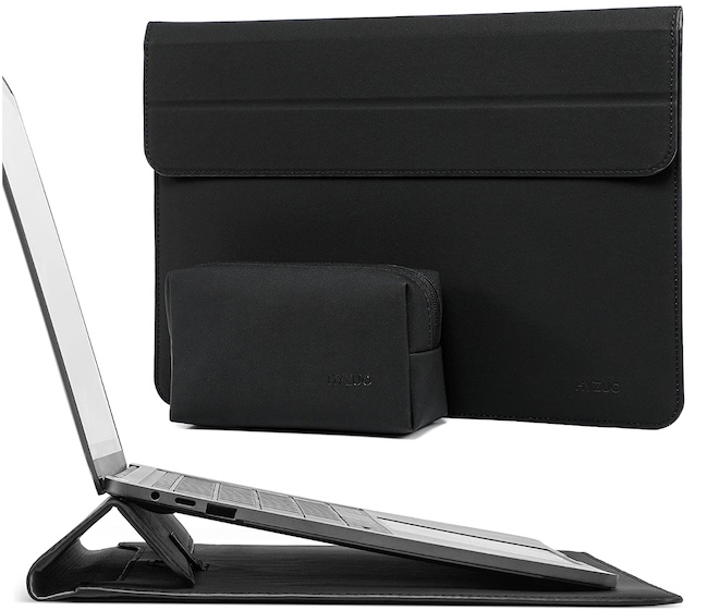 HYZUO 13 Inch Laptop Sleeve Case with Stand Feature