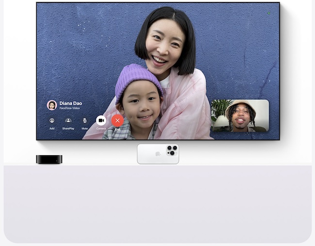 Use FaceTime on Apple TV