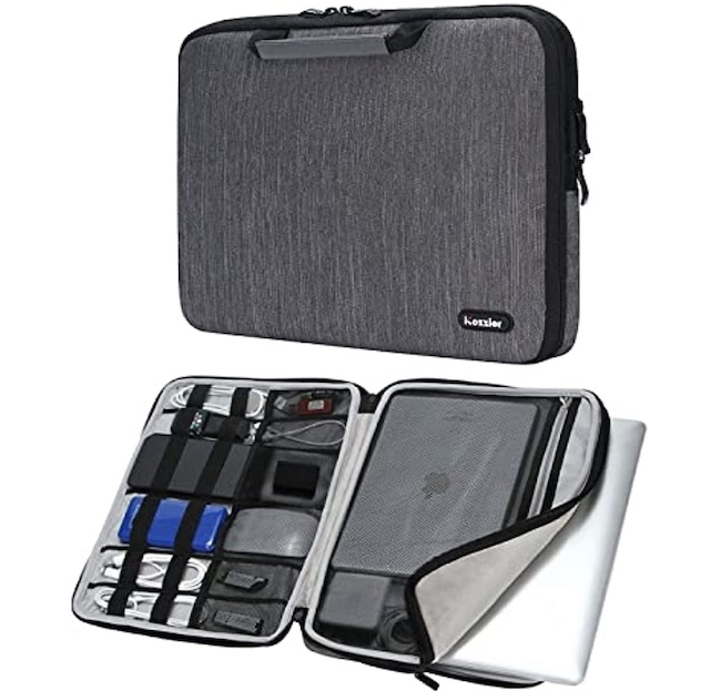 iCozzier 15 15.6 Inch Handle Electronic Accessories Strap Laptop Sleeve Case