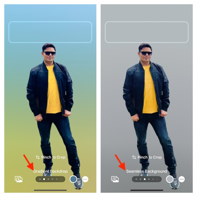 Change photo filters of contact poster in ios 17