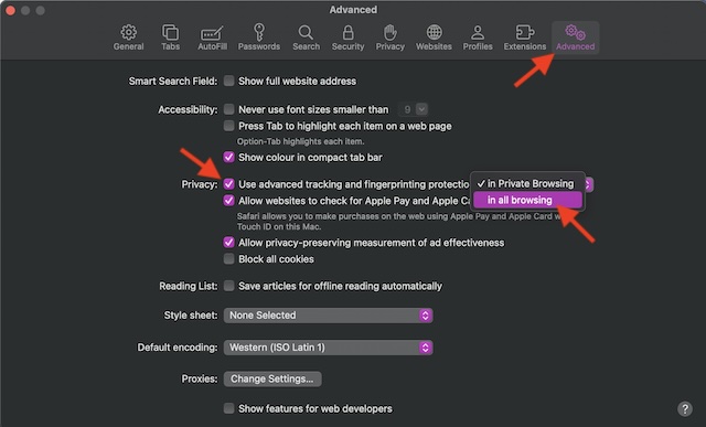Remove tracking identifiers from Safari URLs on iPhone iPad and Mac