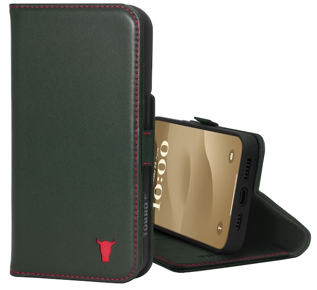 Torro Leather Wallet Case for iPhone 15 Pro 1