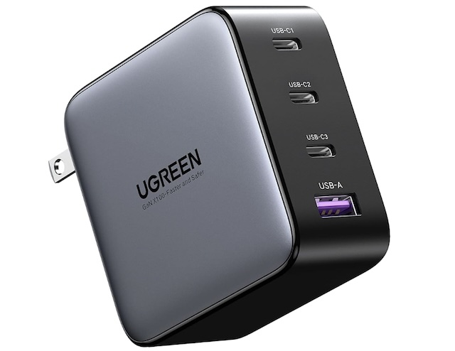 UGREEN 100W USB C Charger Nexode 4 Port GaN Foldable Compact Wall Charger