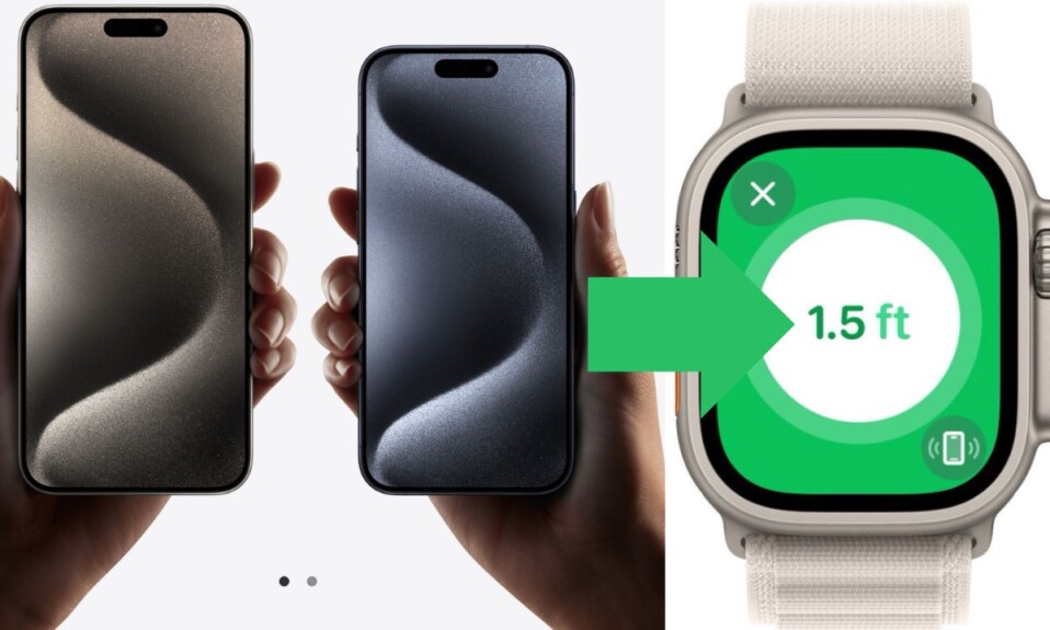 How to Find Your iPhone 15 With Apple Watch Precision Finding