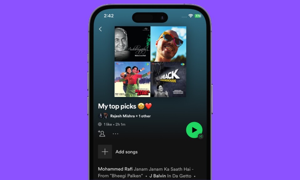 Spotify Collaborative Playlist Not Working on iPhone or Android? 6 Fixes! 1