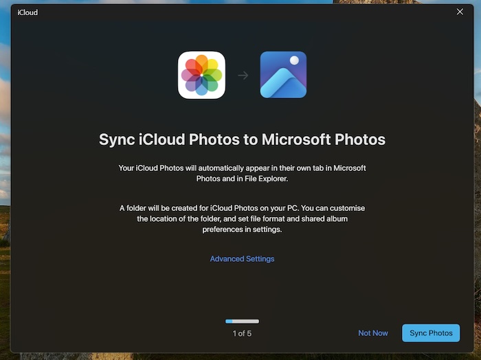 Sync Photos from iPhone to Windows PC
