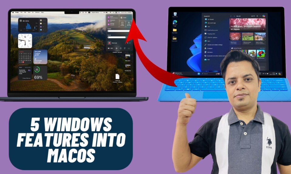 5 Windows 11 Features I'd Love to See in macOS 15 1