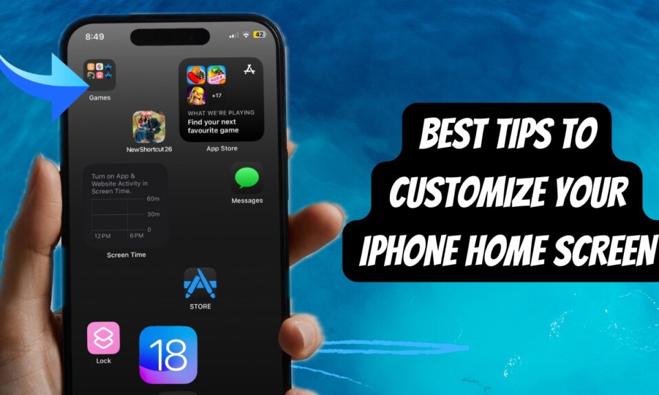 Best tips to customize the iPhone Home Screen Like a Pro 1