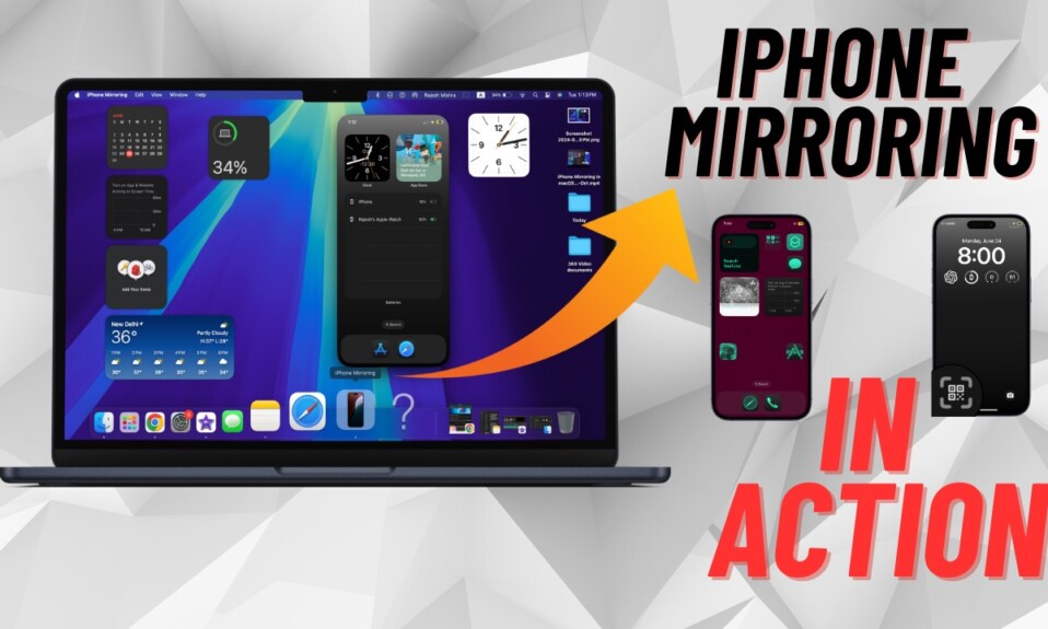How to enable and use iPhone Mirroring on Mac in macOS 15 Sequoia and iOS 18 1