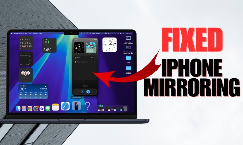 12 Ways to Fix iPhone Mirroring Not Working in macOS Sequoia & iOS 18 1